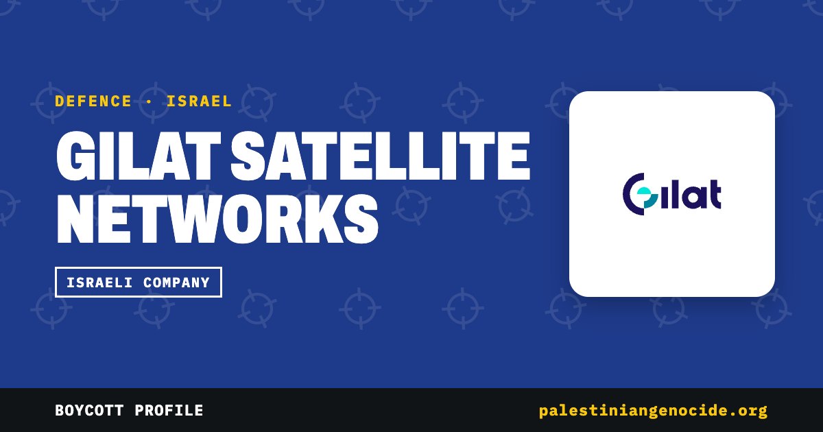 Share card for Gilat Satellite Networks