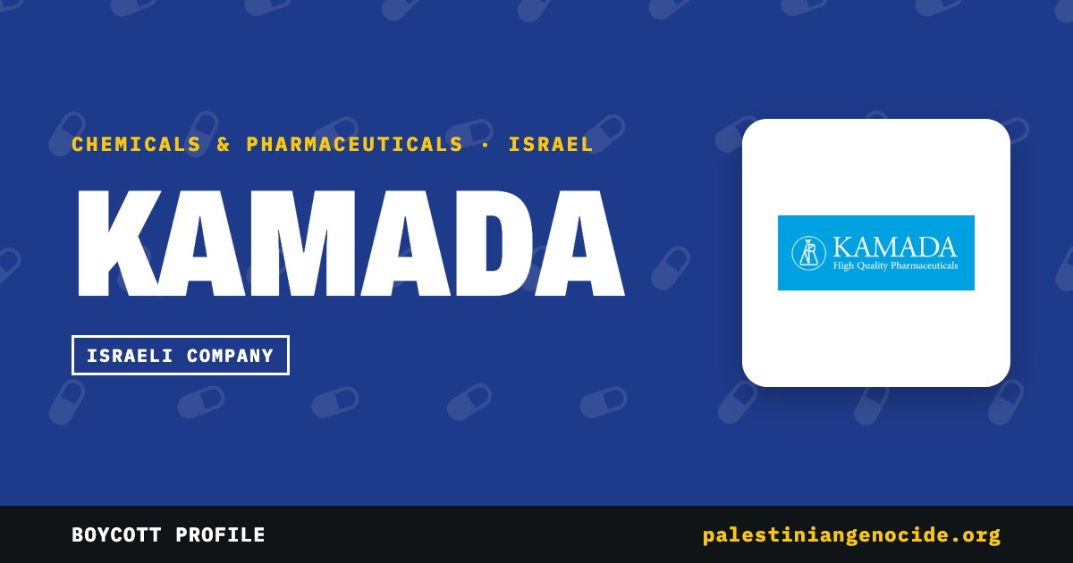 Share card for Kamada Ltd.