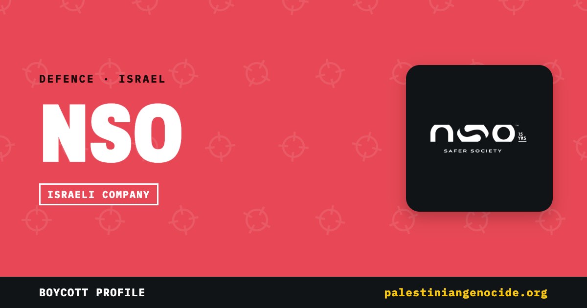 Share card for NSO Group