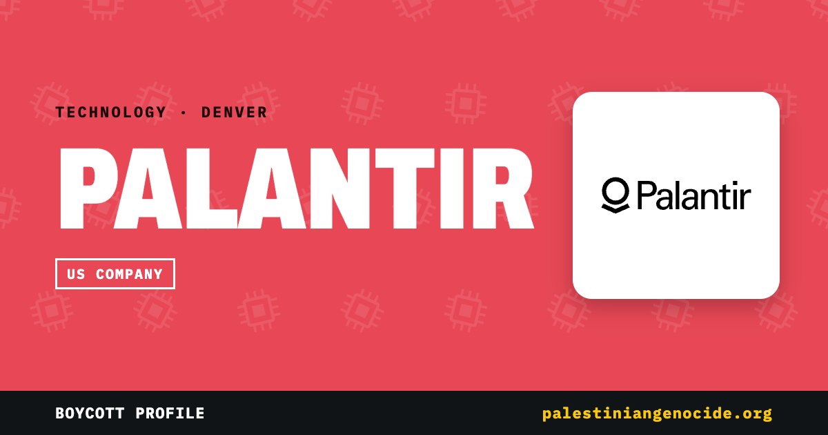 Share card for Palantir Technologies