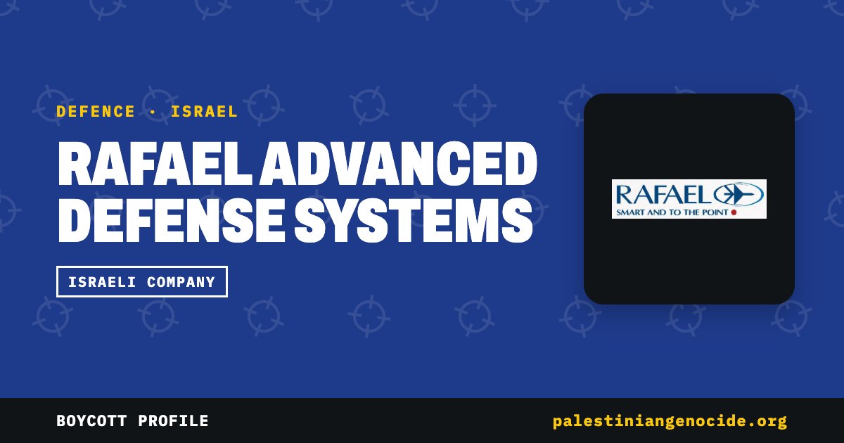 Share card for Rafael Advanced Defense Systems